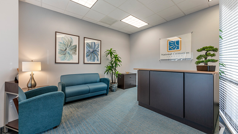 National Cremation Service Irving, TX - Lobby