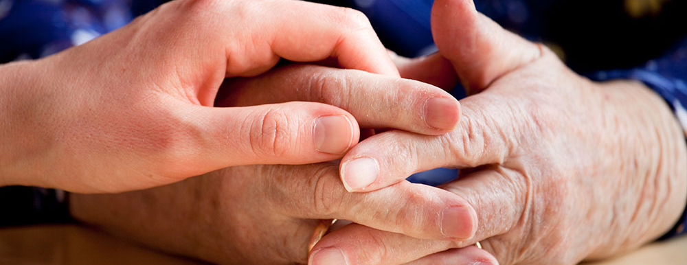 folded hands