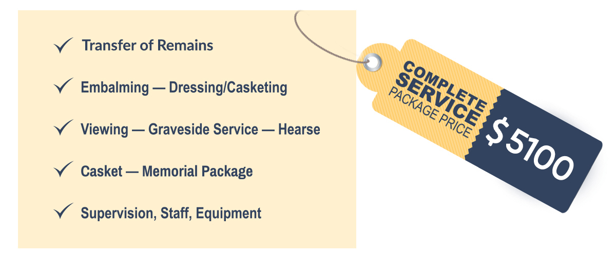 price for complete cremation service